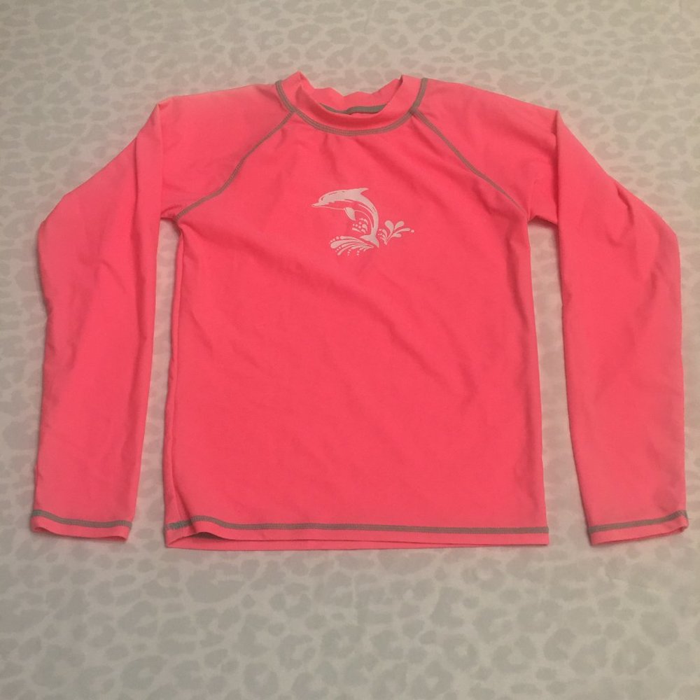 HEAT, SIze 8, Long Sleeve Stretch Shirt